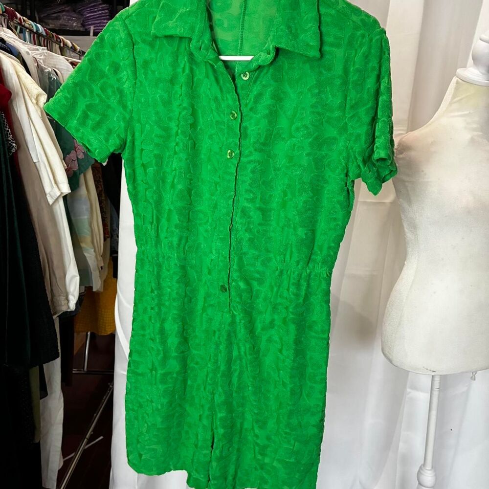 Shein Women's Green Dress